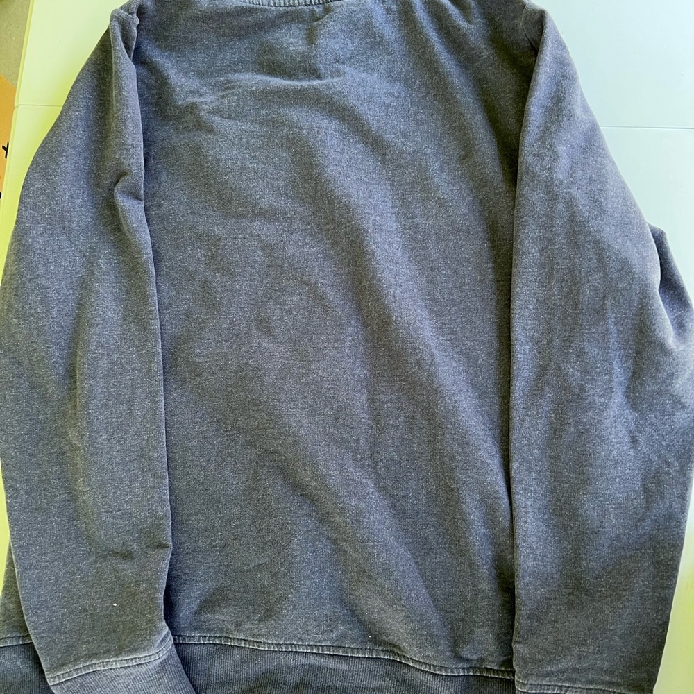 Women’s Patagonia organic cotton blue zip up hoody - Picture 4 of 6
